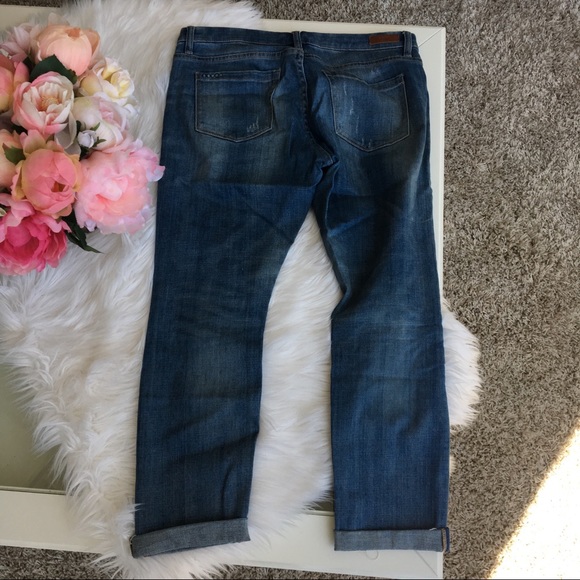 Blank NYC Destructed Girlfriend Jeans - Size 28 - Picture 3 of 3